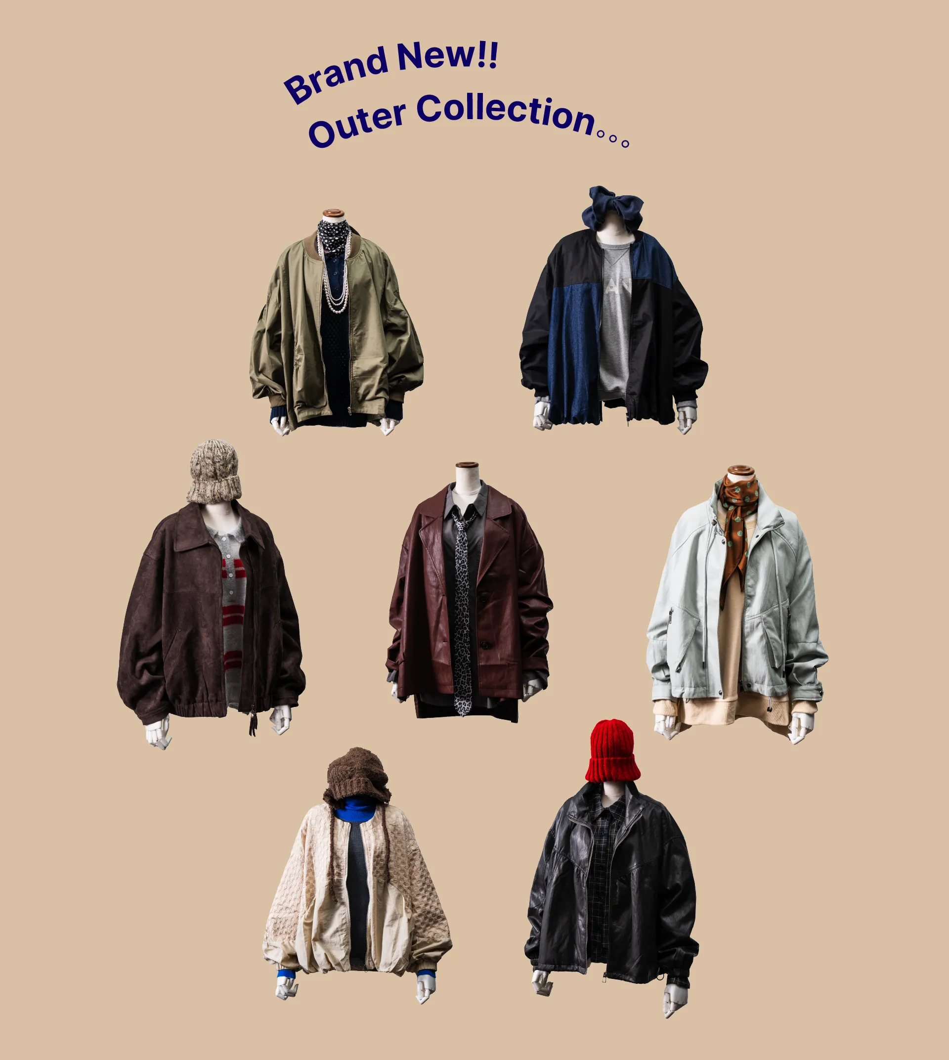 バルーンスリーブジャケット